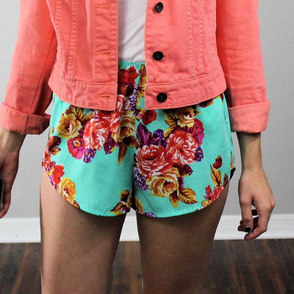 Floral Shorts